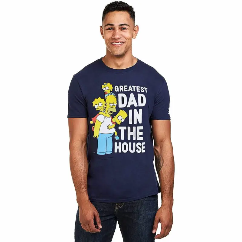 t shirt the simpsons greatest dad