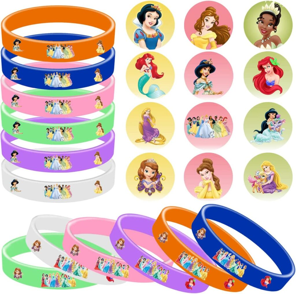 Bracelets en silicone Princesses Disney Secret Santa